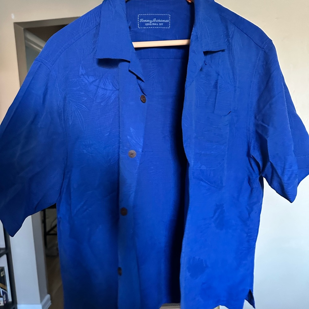 Tommy Bahama Vibrant Blue Original Fit Shirt